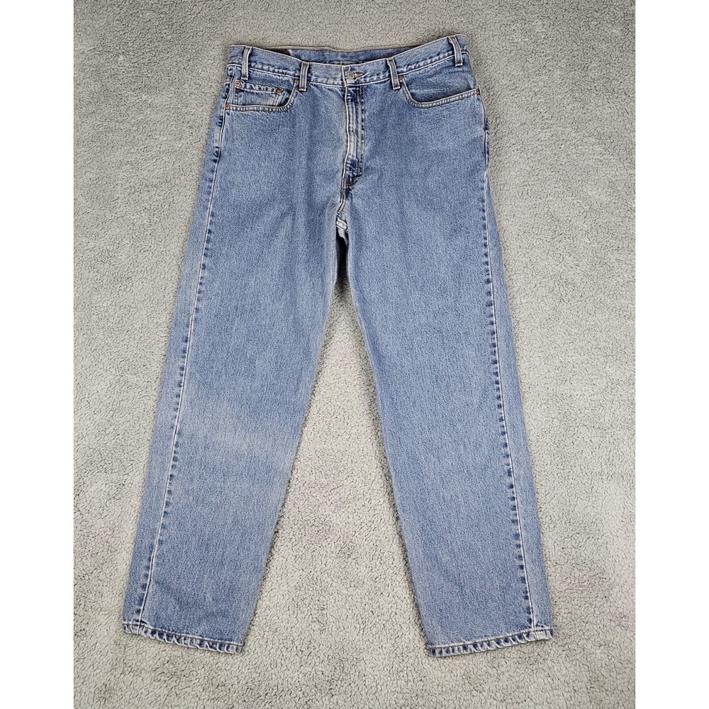 Levi's 550 Relaxed Fit Jeans Men's 36x32 Medium Wash Denim 90s Vintage